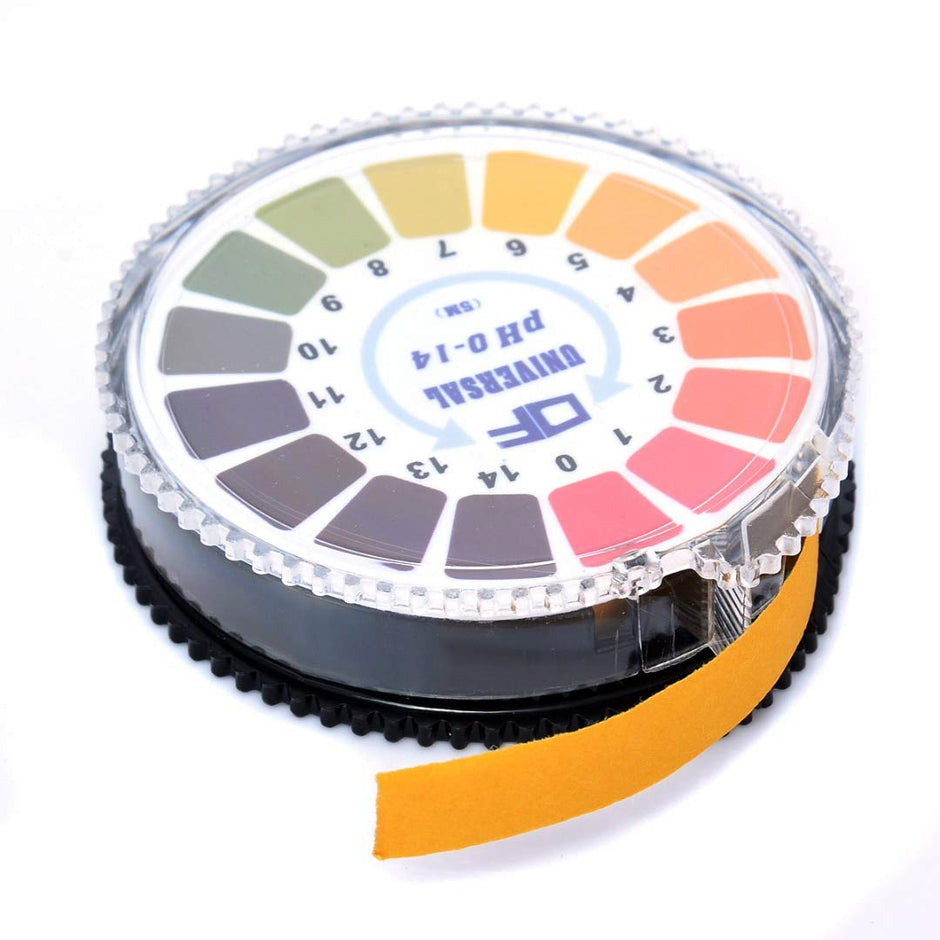 amiciKart 5 Meter PH Test Strips Acid Test Paper Water Litmus Testing Kit
