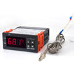 Digital Temperature Controller Thermostat Switch with K-Type Sensor