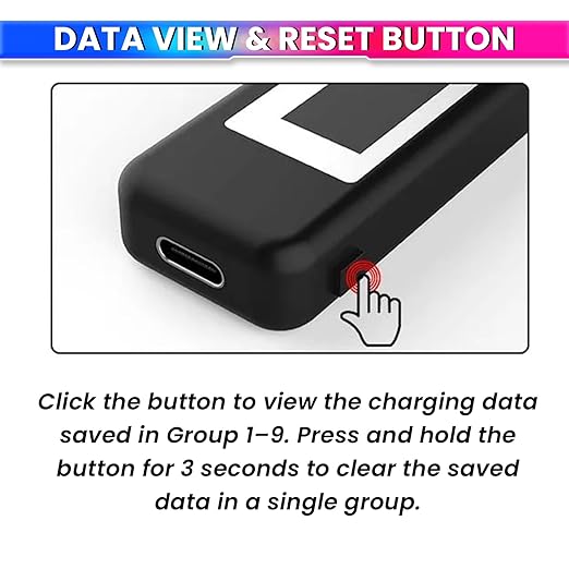 6-in-1 & 10-in-1 Digital USB-C Tester – Voltage, Current, Power, Capacity, Time & Temperature Monitor