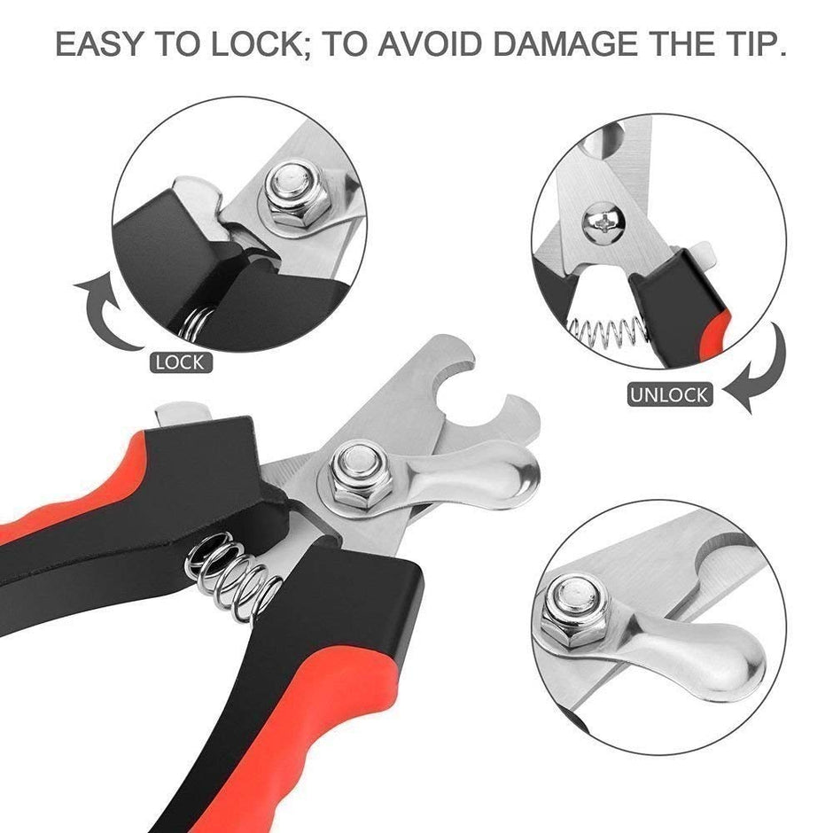 Pet Nail Clipper and Trimmer Dog Nail Cutter/Scissor with Free Nail File