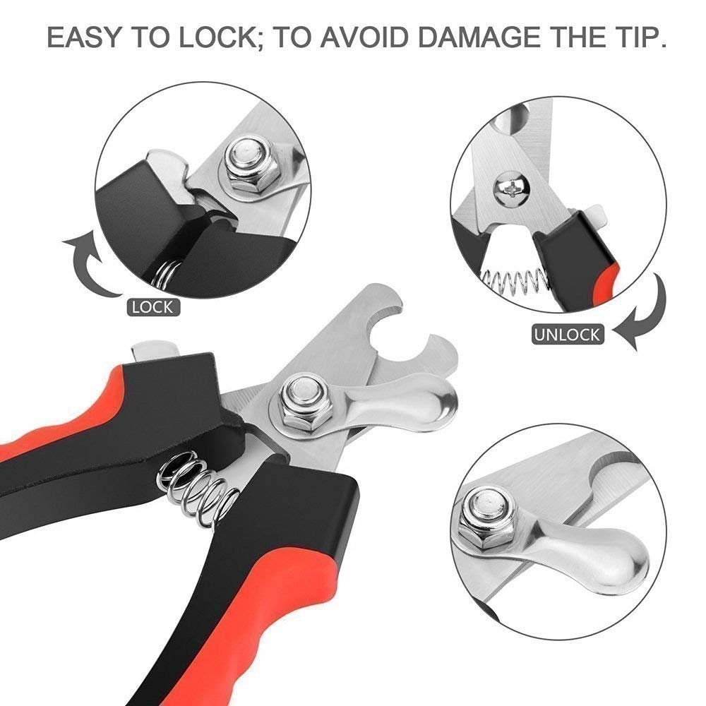 Pet Nail Clipper and Trimmer Dog Nail Cutter/Scissor with Free Nail File