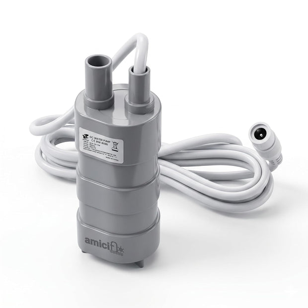 12V DC Submersible Water Pump 17W | 600L/H Flow 5m Lift | Aquarium, Fountain & Hydroponics