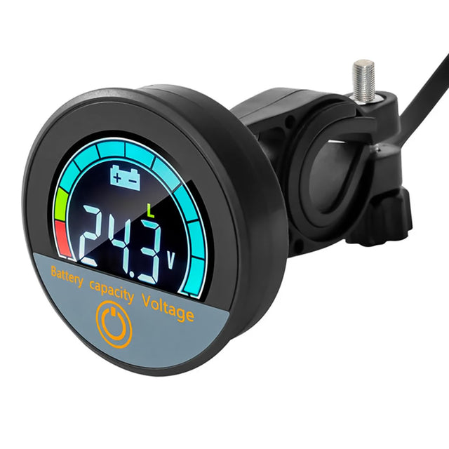 Digital Battery Capacity Indicator for Bikes/E-Rickshaws, Monitor Battery Voltage
