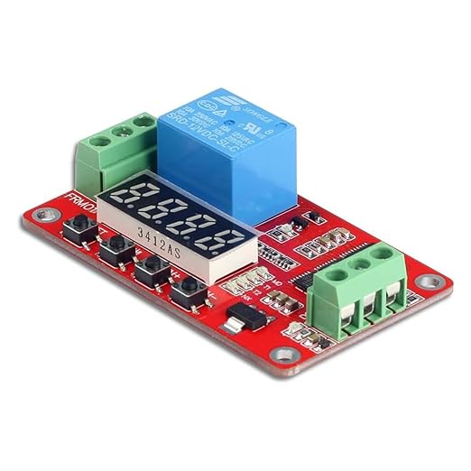 12V 10A Adjustable Time Delay Relay Module – 32 Modes Dual LED Timer Switch with Digital Display amiciKart c0tmiz-hs.myshopify.com