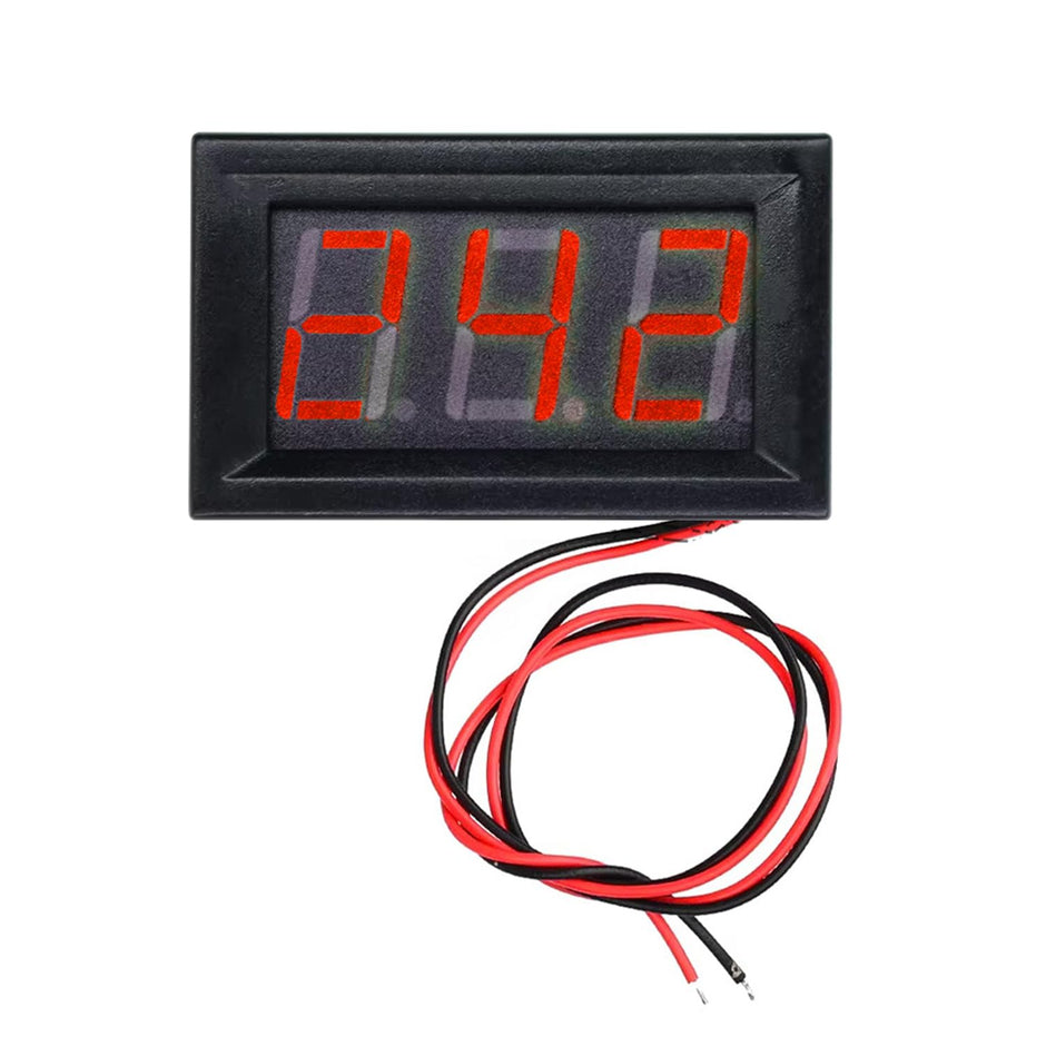 3-Digit Digital Voltmeter, 30–500VAC with Potentiometer Calibration for Accurate Monitoring amiciKart c0tmiz-hs.myshopify.com