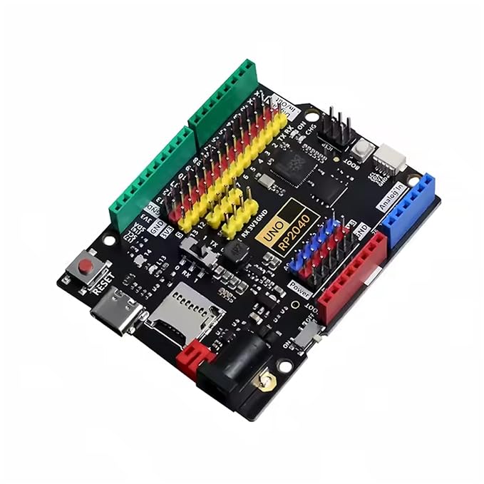 Raspberry Pi UNO RP2040 Development Board – Dual-Core ARM Cortex-M0+, 16MB Flash, Type-C USB