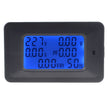 Digital Energy Meter with Blue Backlight Multifunction Power Meter for Voltage, Current, Frequency & Energy Monitoring (AC 5KW 20A) amiciKart