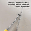 Tile Gap Grout Removal Tool, Detachable Tungsten Blade Sealant Scraper- Pack of 2 amiciKart c0tmiz-hs.myshopify.com