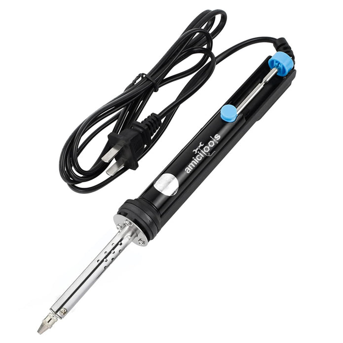 2-in-1 Electric Desoldering Pen Built-in Heating & Suction, One-Hand Operation for Circuit Board Repair