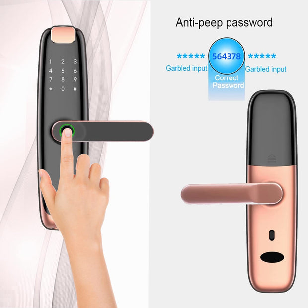 Biometric Door Lock amiciKart c0tmiz-hs.myshopify.com