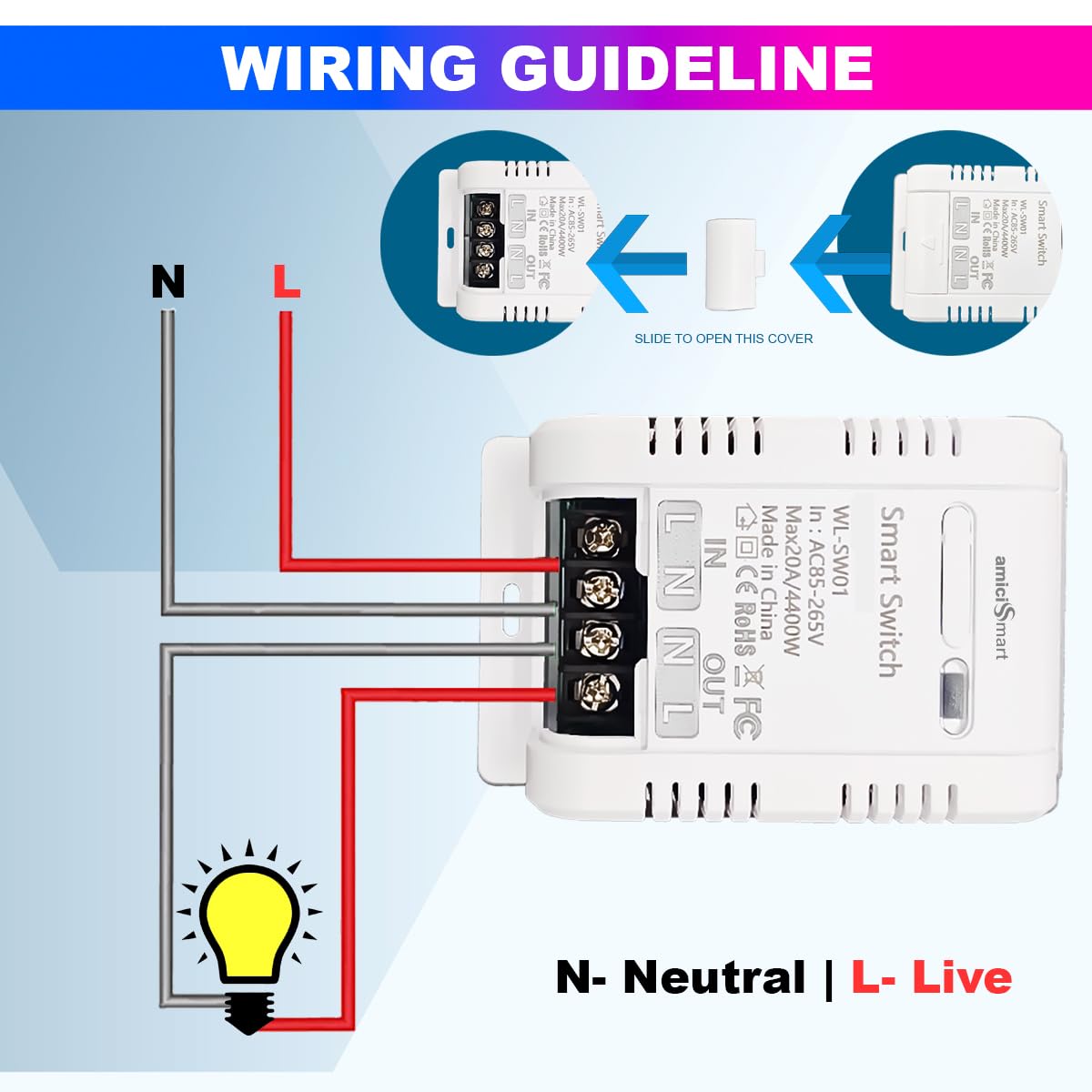 20A WiFi Smart Timer Switch | 4400W Load | Works with Alexa, Google & SmartLife App amiciKart c0tmiz-hs.myshopify.com