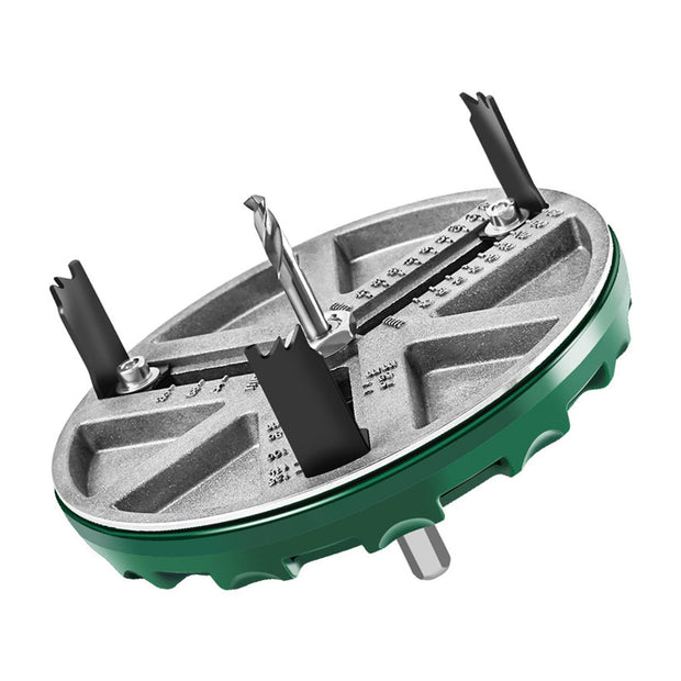 Adjustable Hole Saw Bit – 45–130mm Precision Cutter for Wood, Plastic & Drywall amiciKart
