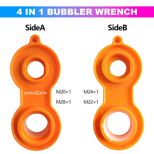 Faucet Bubbler Removal Plastic Wrench - Lightweight and Durable Tool for Faucet Repair amiciKart c0tmiz-hs.myshopify.com