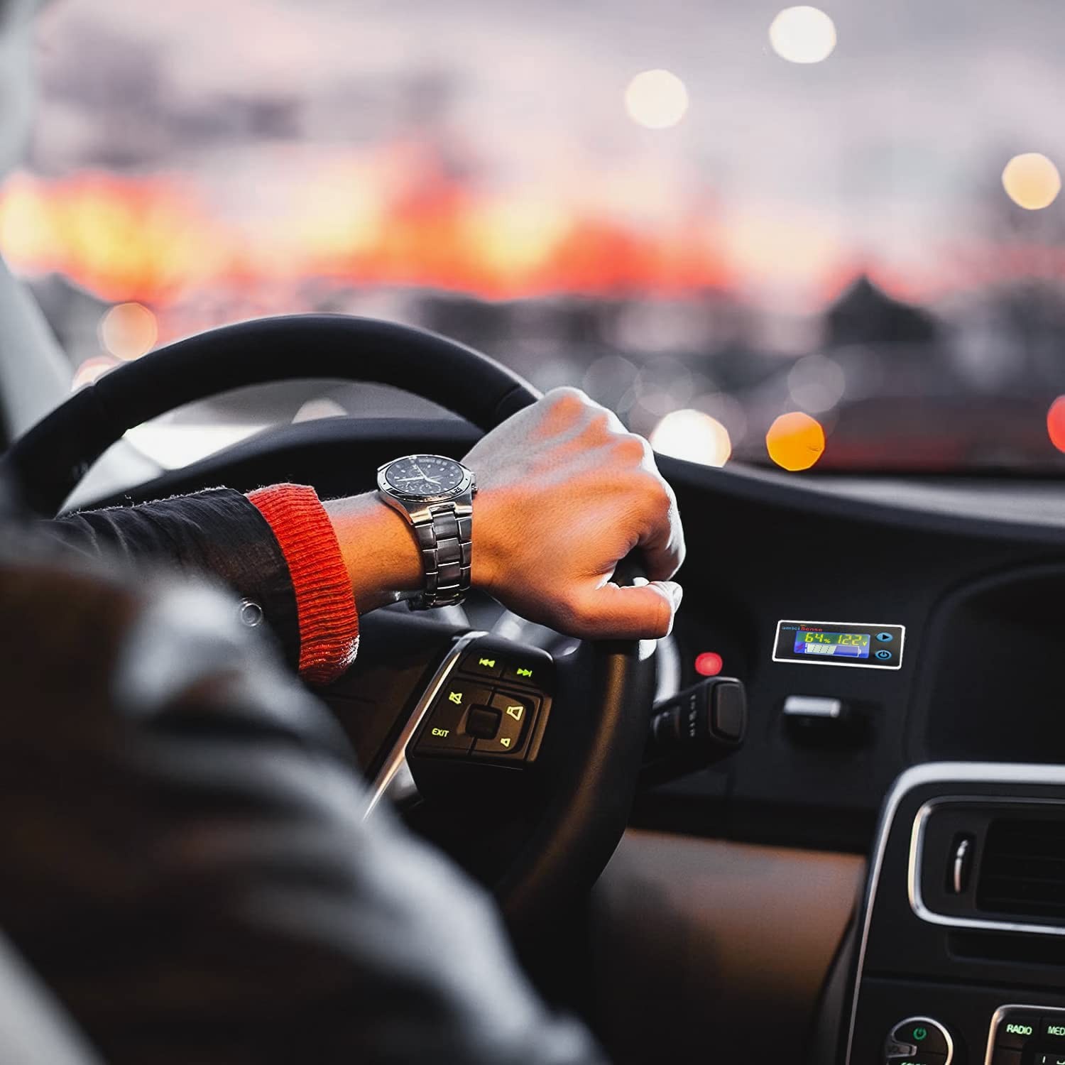 10–100V LCD Battery Capacity Indicator Voltmeter with Temperature Sensor & Buzzer Alarm for Lead Acid & Lithium Batteries amiciKart c0tmiz-hs.myshopify.com