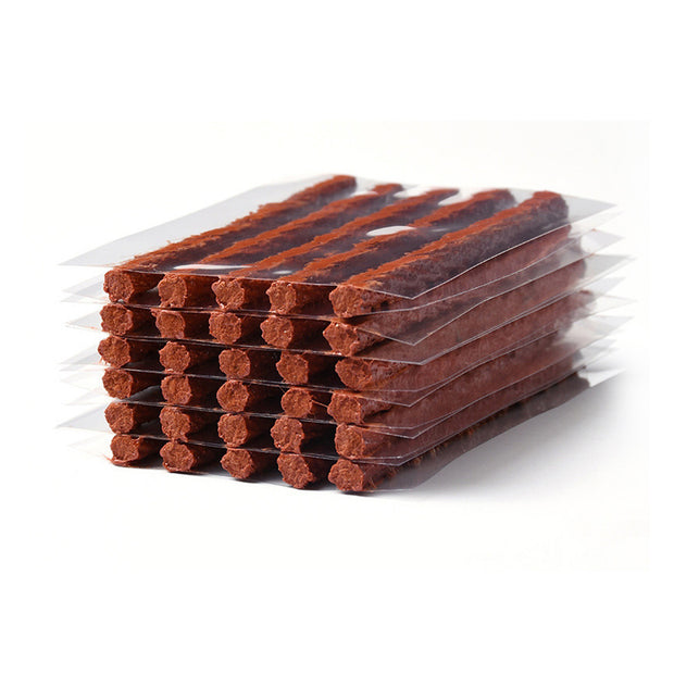 Tubeless Tyre Puncture Repair Strips Leak-Proof & Extra Sticky Rubber Strips for Car, Bike & Scooter Strong Grip, Long-Lasting Seal