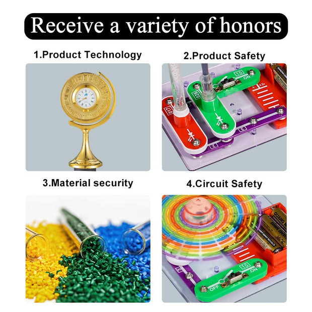 Copper 20 Snap Modules Colour Electronic Kit, Multicolour, 8 Years and above