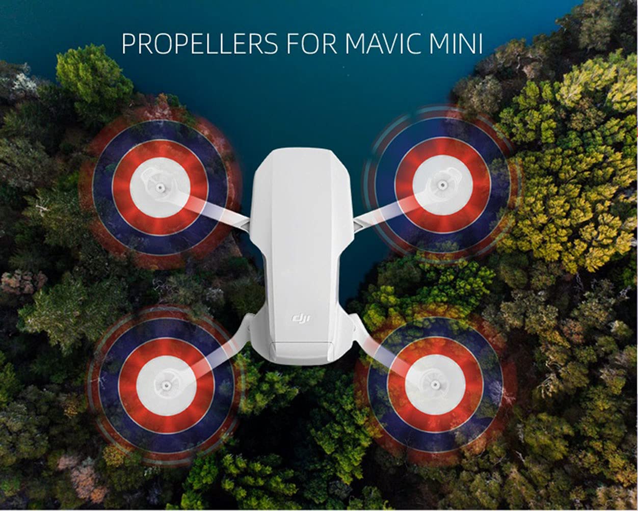 DJI Mavic Mini 1/2 Propellers, Light-Weight and Low-Noise Multicolor Propellers for Drone amiciKart