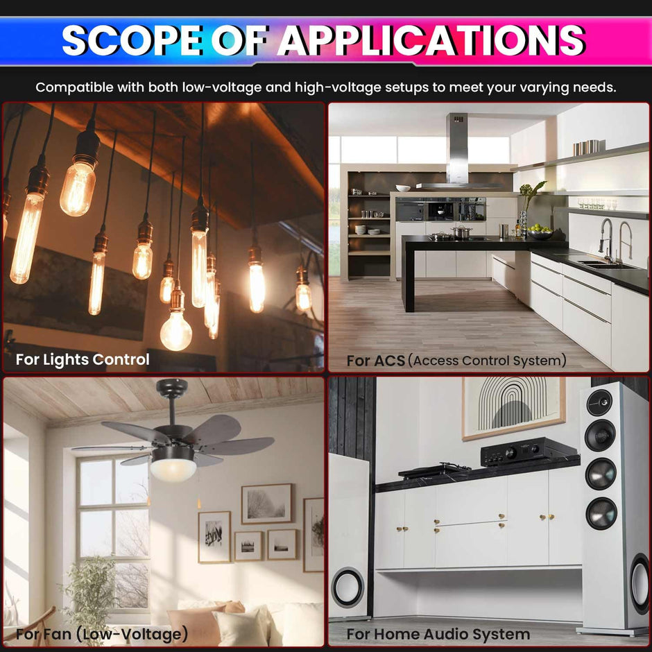 Smart Switch for Home Automation, Timer Switch Compatible with Alexa, Google Assistant Works with SmartLife App for Mobile Control amiciKart