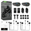 EJEAS Q8 Motorcycle Helmet Bluetooth Headset amiciKart