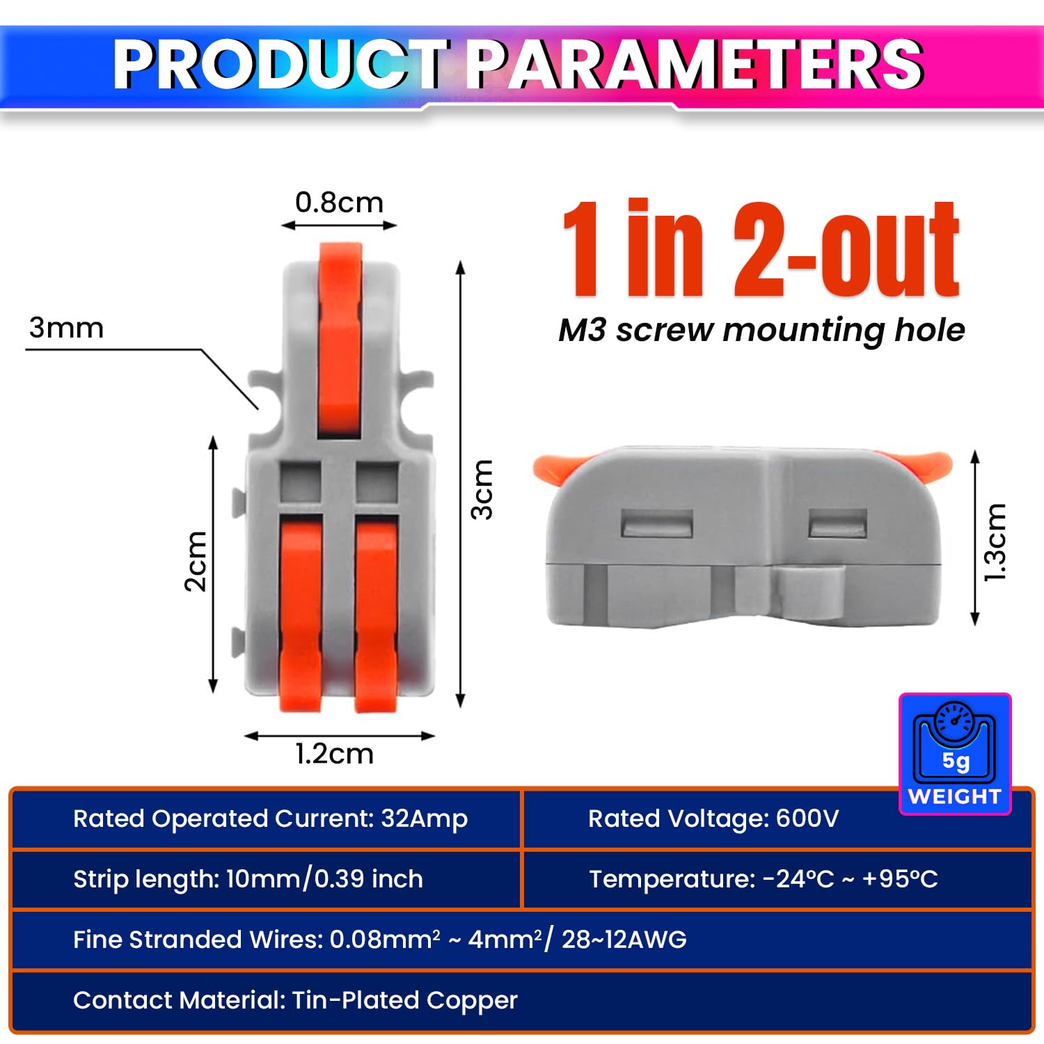 Fast Wire Clip Connector – Quick Disconnect, Tool-Free Installation amiciKart c0tmiz-hs.myshopify.com
