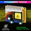 amiciSolar 8-32V to 45-390V DC-DC Boost Converter Step Up Power Conversion Board– High Voltage ZVS Capacitor Charging Board for Electronics & More
