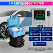 EV Charging Extension with Digital Meter & Voltage Protector, 10M Cable, IP66, 16A Pl