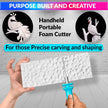 DIY Form Cutter, Electric Hot Wire Styroform Cutting/Carving Pen with Adjustable Temperature Control