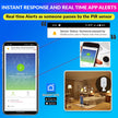 WiFi PIR Motion Sensor Alarm with SmartLife App Connectivity 75dB Siren & USB Powered Home Security Detector