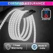 Cool White Waterproof LED Rope Light 18M Energy-Efficient Lights for Home, Events & Décor Flexible Strip with 120 LEDs/m