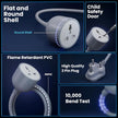 Heavy Duty 3-Pin Extension Cord with 1 Sq mm Pure Copper Wire | 5 Meter