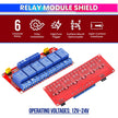 6 Channel Relay Module with Optocoupler – 5V High/Low Trigger