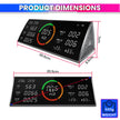 Air Quality Monitor for Temperature & Humidity Analyzer with Multifunction Real-Time Display Date & Time amiciKart c0tmiz-hs.myshopify.com