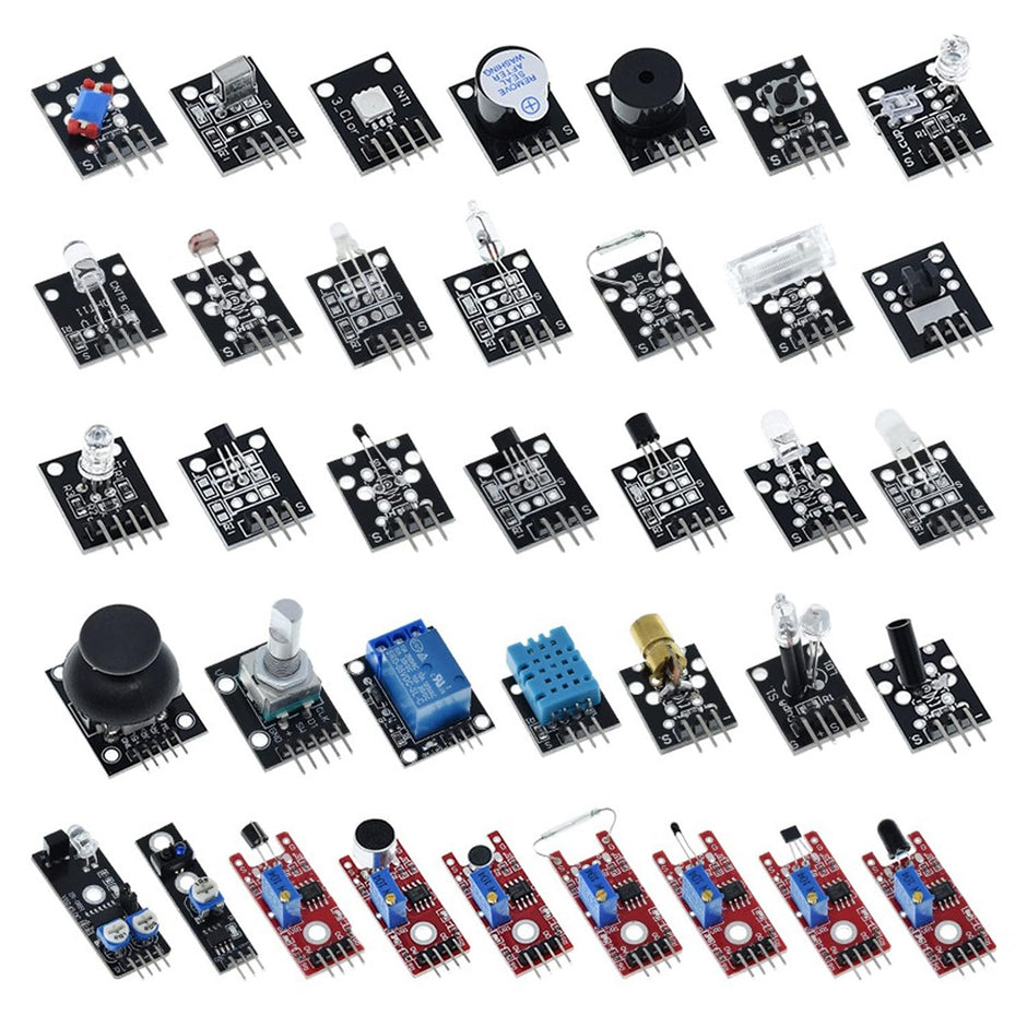 37-in-1 Sensor Module Kit for Raspberry Pi–Comprehensive IoT Starter Set for Beginners & Enthusiasts amiciKart