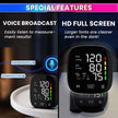 amiciCare Wrist Blood Pressure Monitor, Type-C Rechargeable BP Machine Stores 99 * 2 Readings for 2 Users with Color Indicators and Voice Broadcast