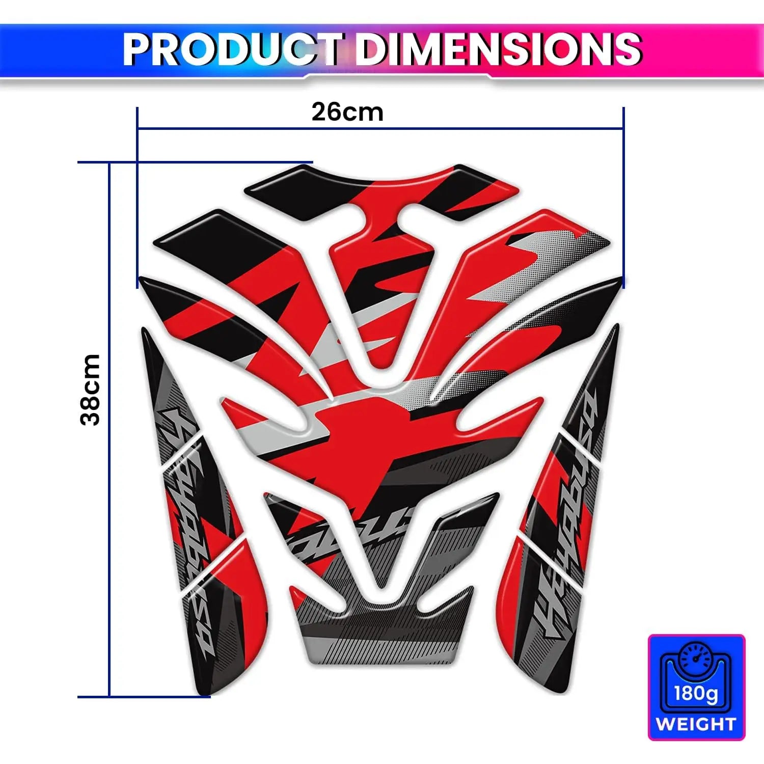 Suzuki Hayabusa GSX1300R Gen 3 3D Tank Pad – UV Resin, Scratch-Resistant, Custom Fit Fuel Tank Protector