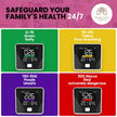 WiFi PM2.5 Air Quality Monitor – Temp & Humidity Sensor, Real-Time AQI, SmartLife App
