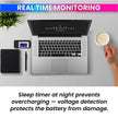 6-in-1 Digital USB Type-C Tester | Real-Time Display of Voltage, Current, Power, Capacity (mAh)