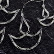 Cool White Diya Curtain String Light with 138 LEDs, 6 Big + 6 Small Diyas, 8 Modes, Extendable