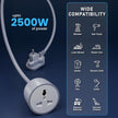 Heavy Duty 3-Pin Extension Cord with 1 Sq mm Pure Copper Wire | 5 Meter