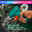 Electric Soldering Iron, 80W Auto-Feeder Welding Tool with Adjustable Temperature amiciKart