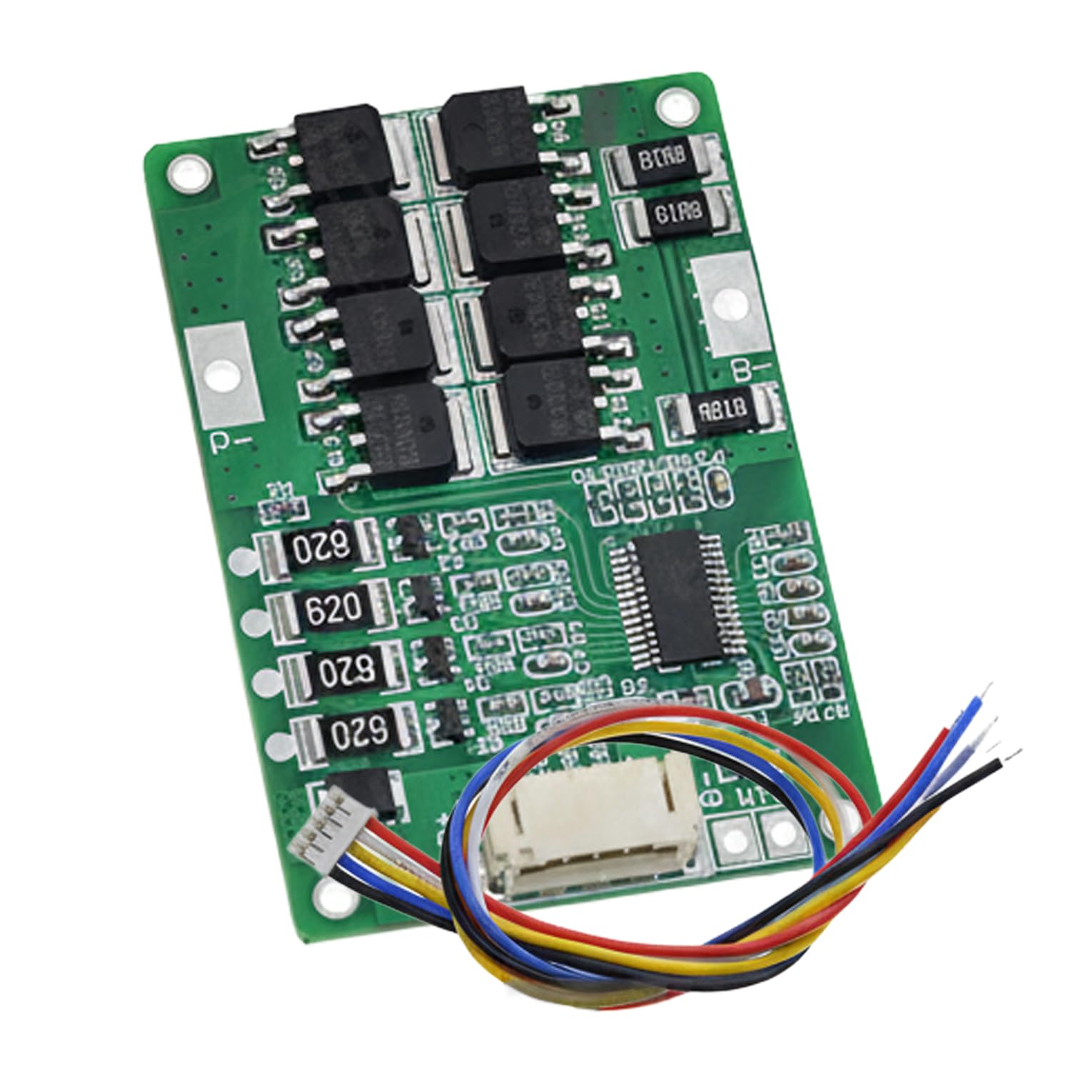 12V 4S 20A LiFePO4 BMS with Balance Overcharge, Over-Discharge, Short-Circuit & Overcurrent Protection