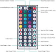 44 Keys IR Remote Controller for RGB 5050 LED Strip Light (Multi Color) amiciKart