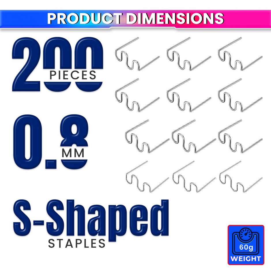 Car Bumper Welding Tool (S-Shaped Staples)