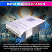 amiciSolar MPPT Solar Inverter|AC & DC Input |Supports 6200W Solar Panel & 48V Battery|All Battery Types|Controls AC Devices Directly from Solar Input