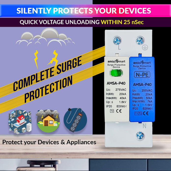 DC Surge Protector,  SPD Lightning Protection Device for Solar Application