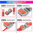Fast Wire Clip Connectors– Quick Disconnect, No Twisting or Extra Wiring Needed