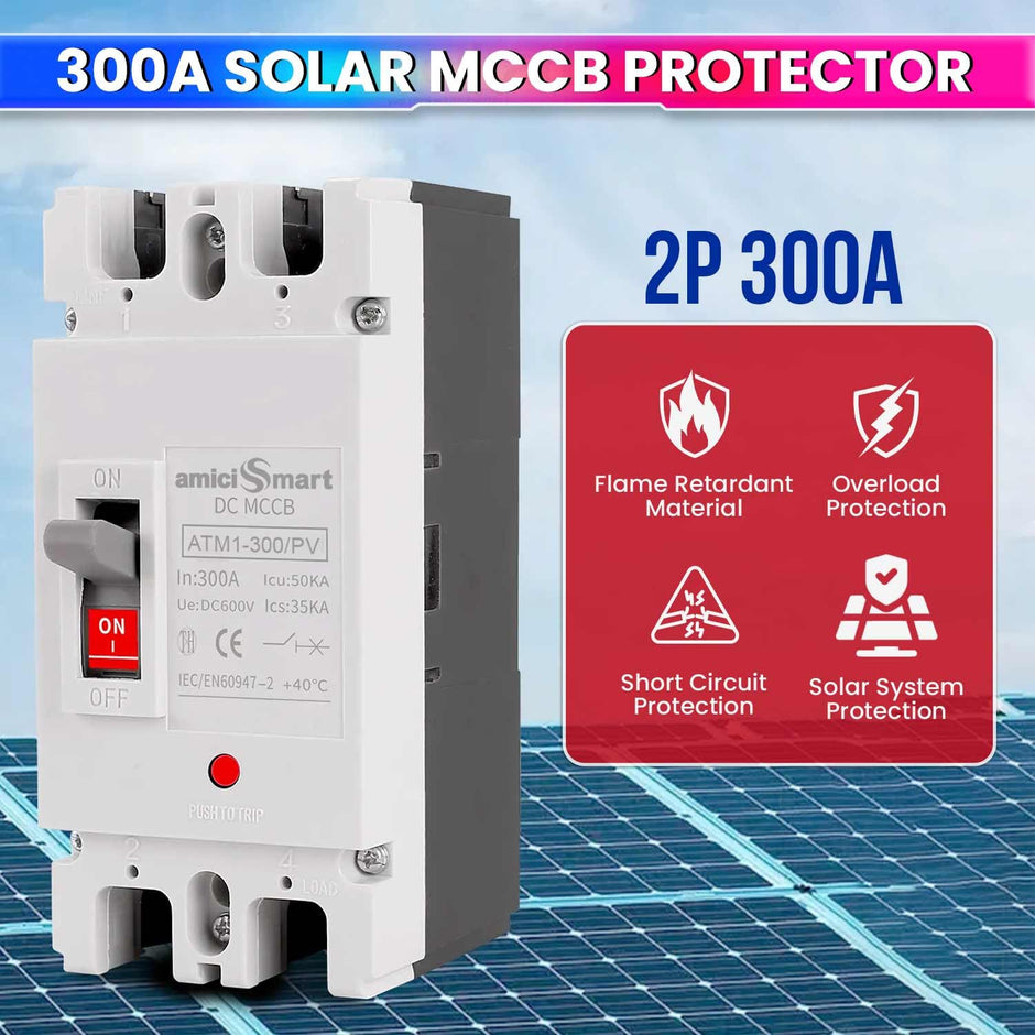 600V DC Circuit Breaker for Solar & Renewable Systems (300A)