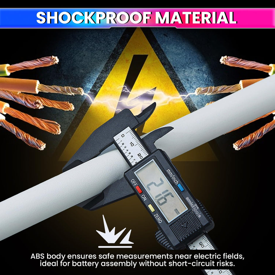 150mm Digital Vernier Caliper – ABS Body, LCD Display, Inch/MM & Zero Setting Function amiciKart c0tmiz-hs.myshopify.com