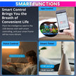 Mini USB Adapter Switch with 2 USB Ports ? Voice Assistant & SmartLife App Compatible, Timer Function for Automated Control