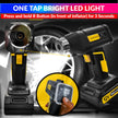 Automatic 150PSI Dual-Power Car & Bike Tyre Inflator, Rechargeable Air Pump
